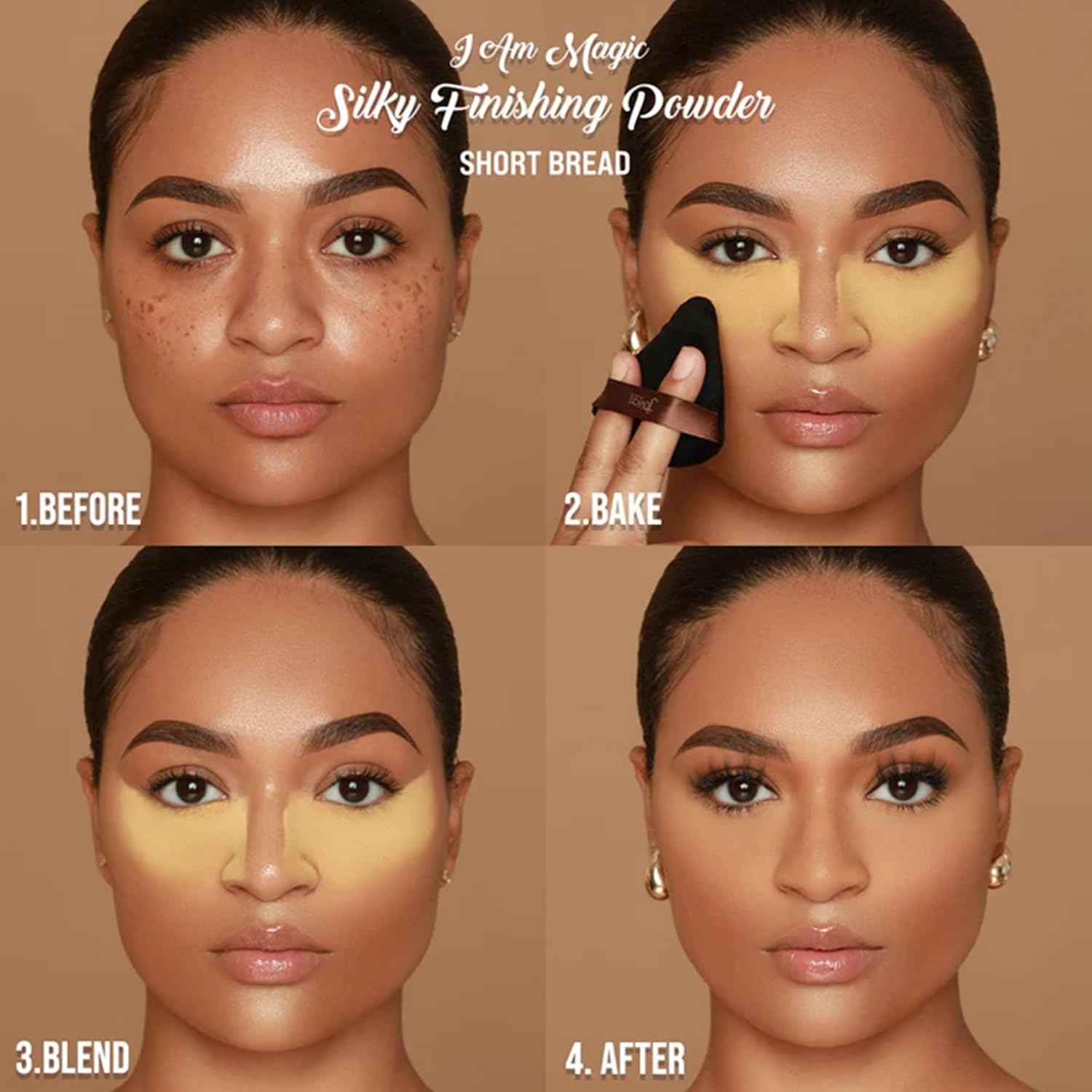 Juvia's Place I Am Magic Silky Finishing Powder - Cotton Candy – Lightweight Loose Face Powder for Women, Makeup for Under Eye & Face - Talc & Paraben Free - Flawless Matte Finish for Everyday Use - Image 42