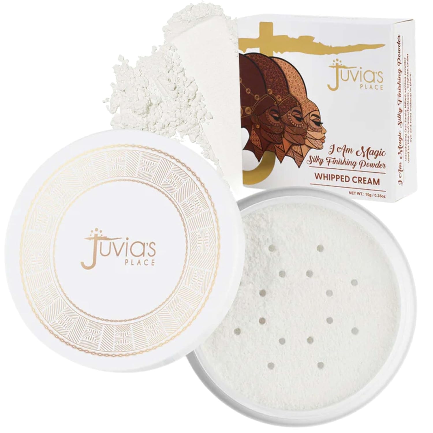 Juvia's Place I Am Magic Silky Finishing Powder - Cotton Candy – Lightweight Loose Face Powder for Women, Makeup for Under Eye & Face - Talc & Paraben Free - Flawless Matte Finish for Everyday Use - Image 45