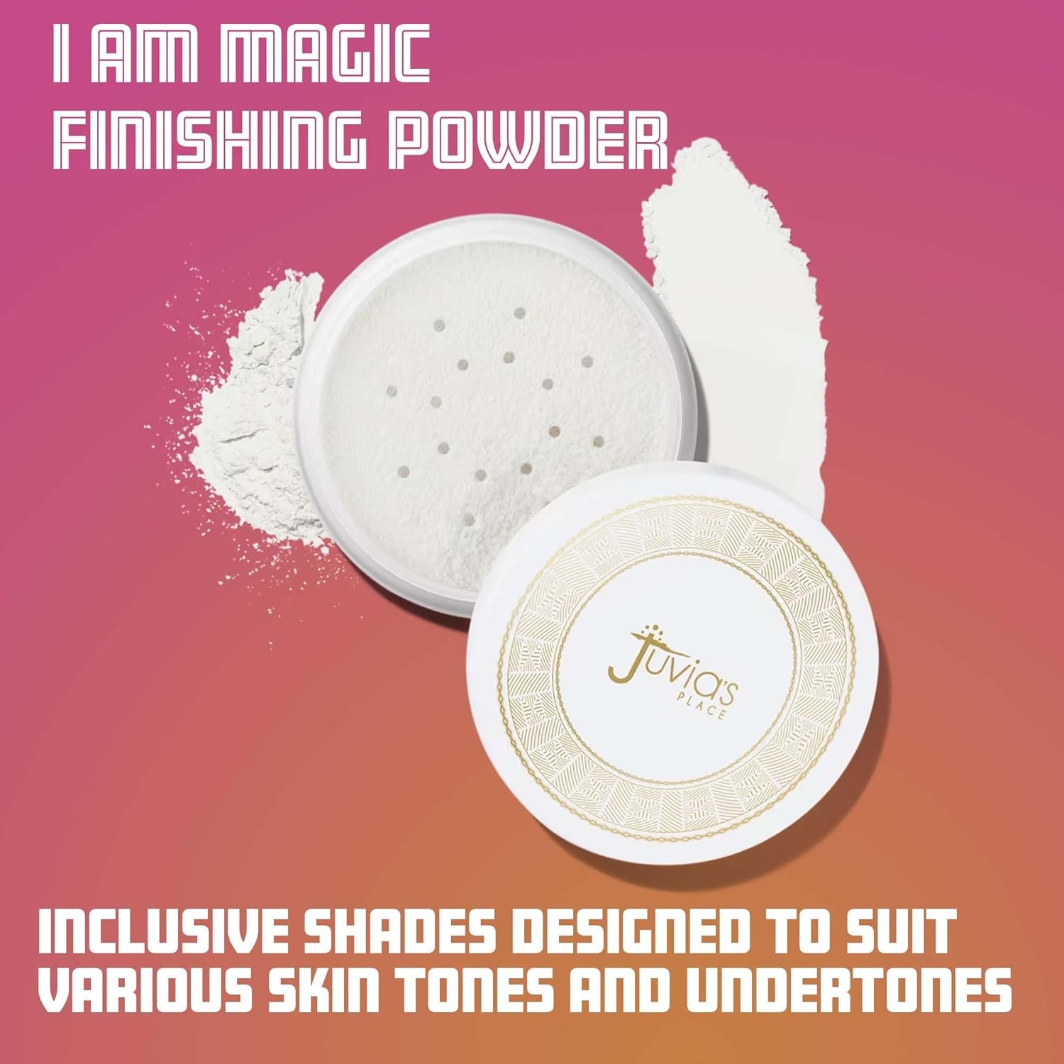 Juvia's Place I Am Magic Silky Finishing Powder - Cotton Candy – Lightweight Loose Face Powder for Women, Makeup for Under Eye & Face - Talc & Paraben Free - Flawless Matte Finish for Everyday Use - Image 49