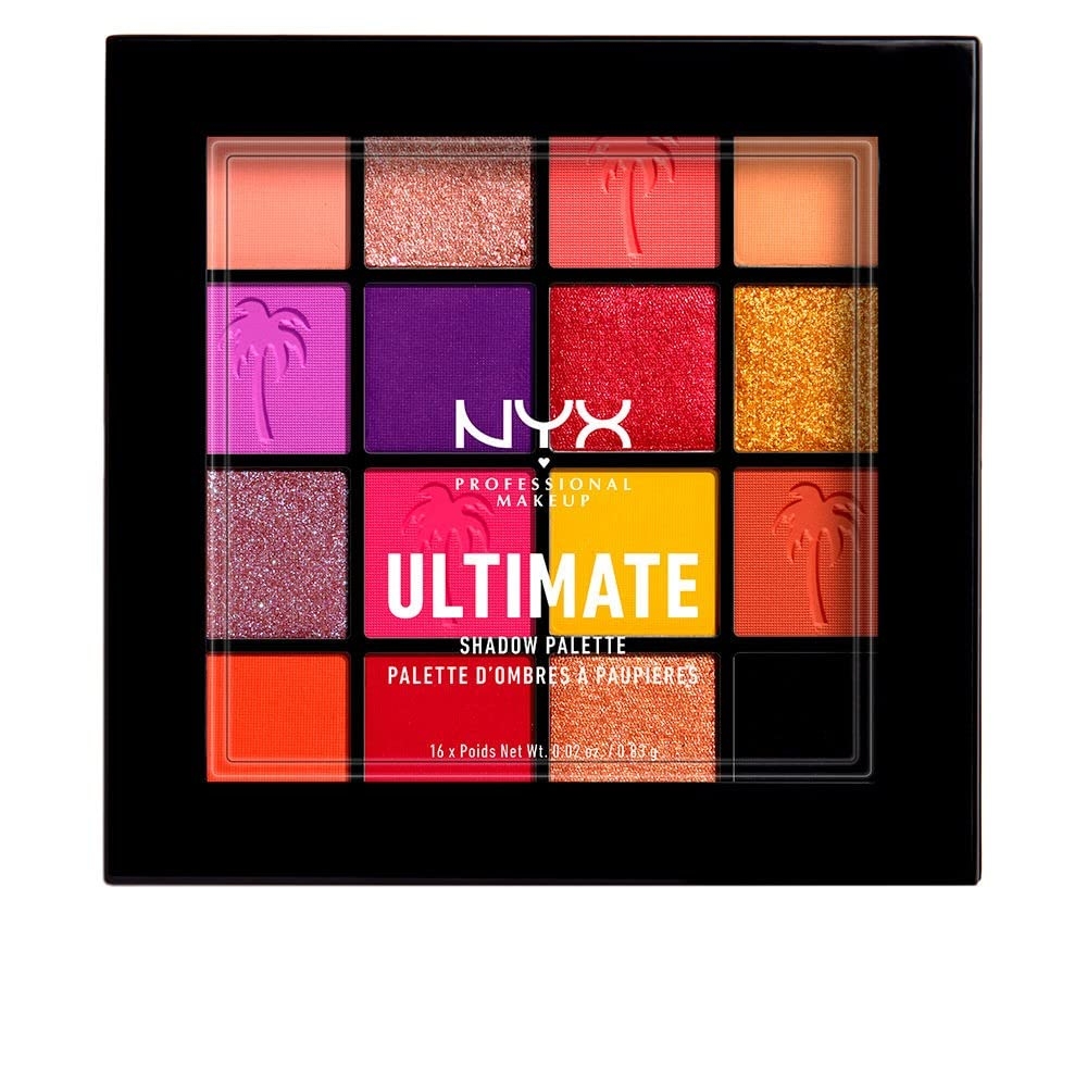 NYX PROFESSIONAL MAKEUP, Ultimate Shadow Palette, Eyeshadow Palette - I Know That's Bright - Image 10