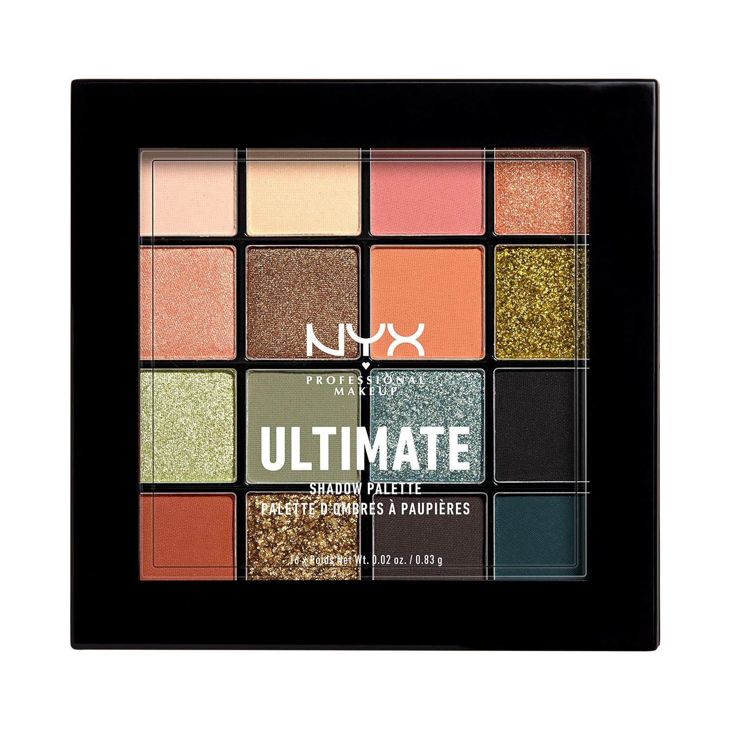 NYX PROFESSIONAL MAKEUP, Ultimate Shadow Palette, Eyeshadow Palette - I Know That's Bright - Image 11