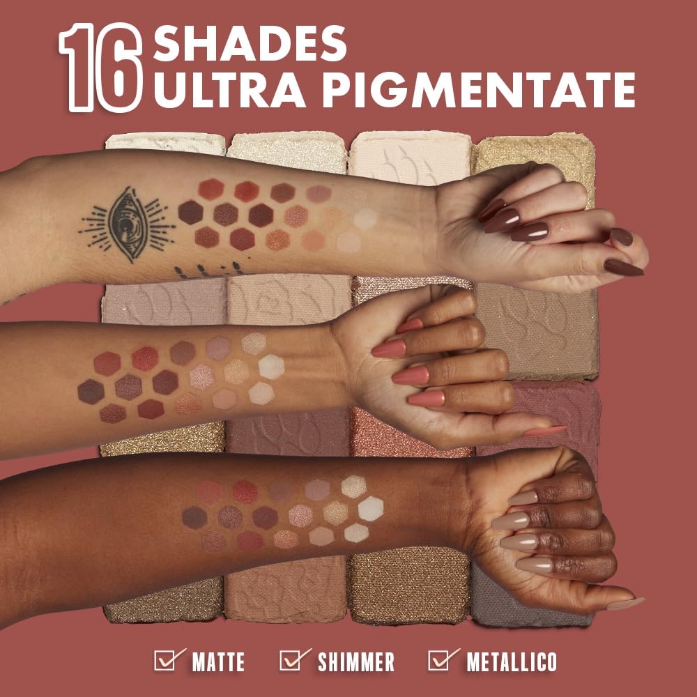 NYX PROFESSIONAL MAKEUP, Ultimate Shadow Palette, Eyeshadow Palette - I Know That's Bright - Image 24