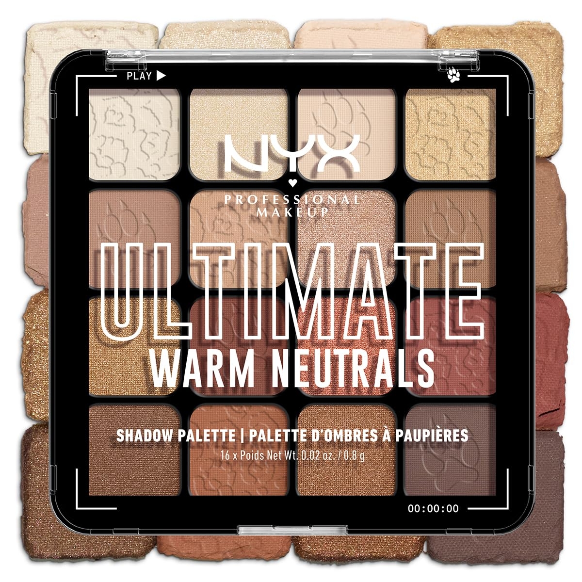 NYX PROFESSIONAL MAKEUP, Ultimate Shadow Palette, Eyeshadow Palette - I Know That's Bright - Image 25