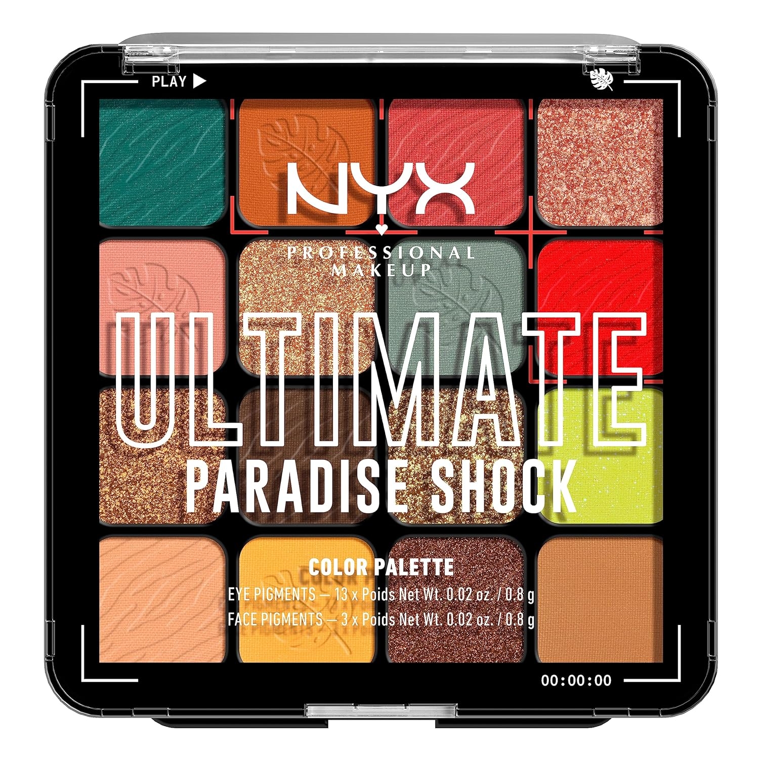 NYX PROFESSIONAL MAKEUP, Ultimate Shadow Palette, Eyeshadow Palette - I Know That's Bright - Image 39