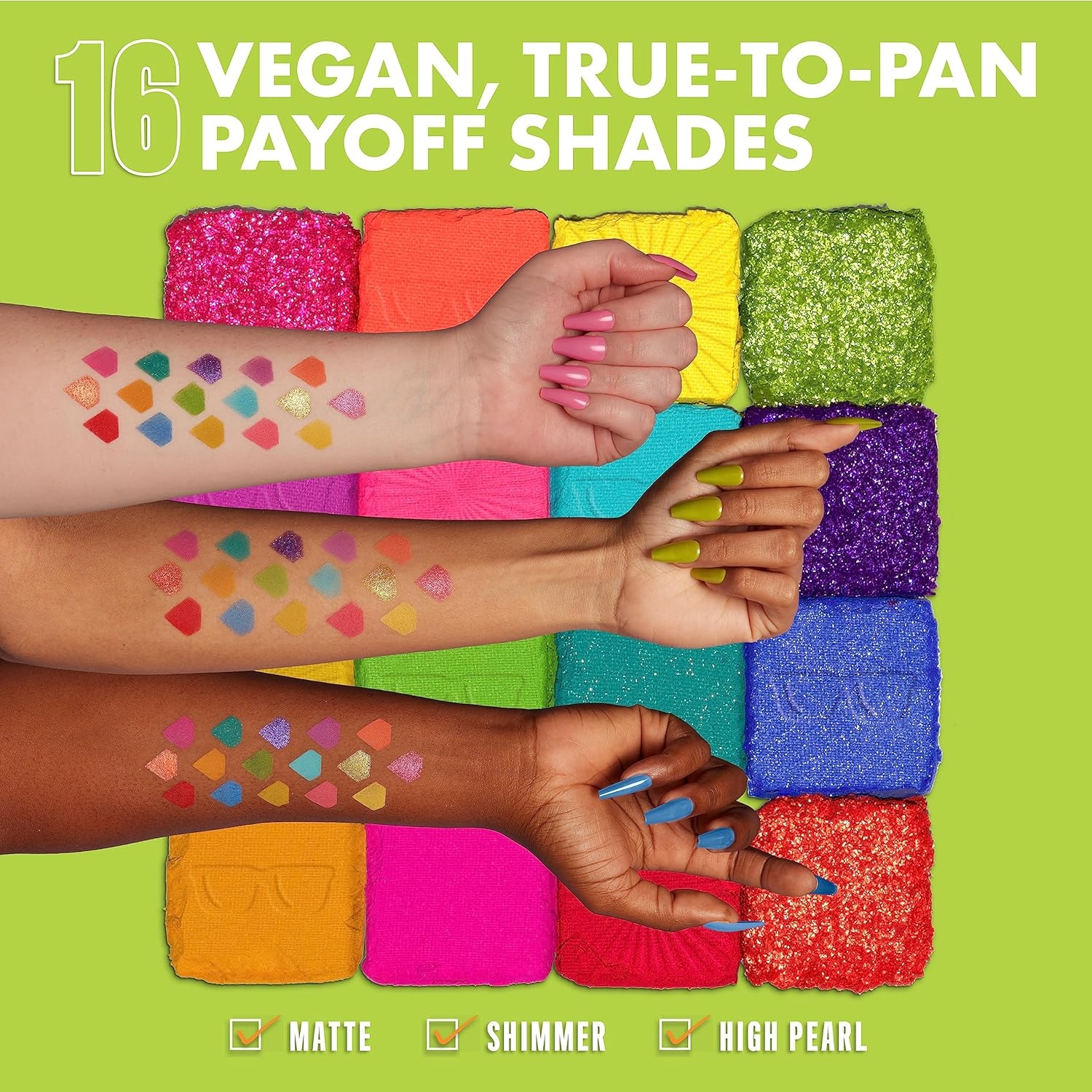 NYX PROFESSIONAL MAKEUP, Ultimate Shadow Palette, Eyeshadow Palette - I Know That's Bright - Image 50