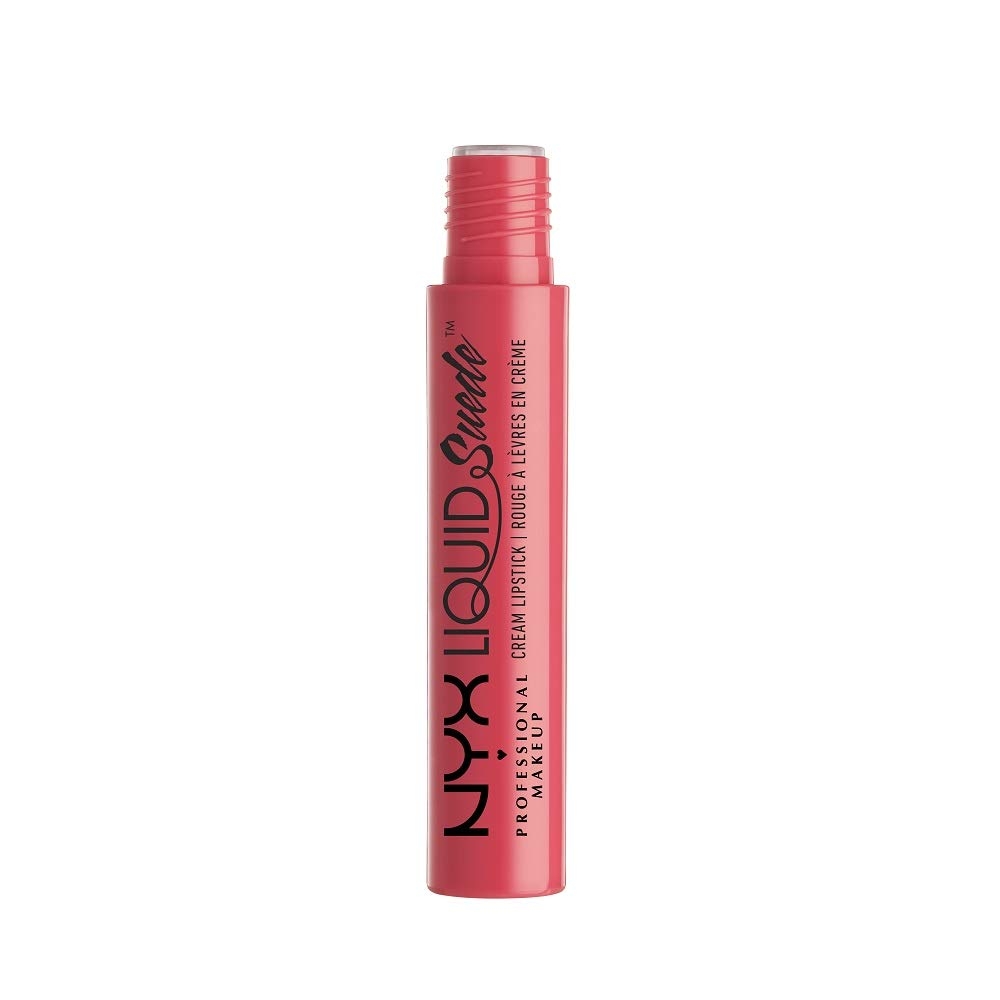 NYX PROFESSIONAL MAKEUP Liquid Suede Cream Lipstick - Alien (Black) - Image 3