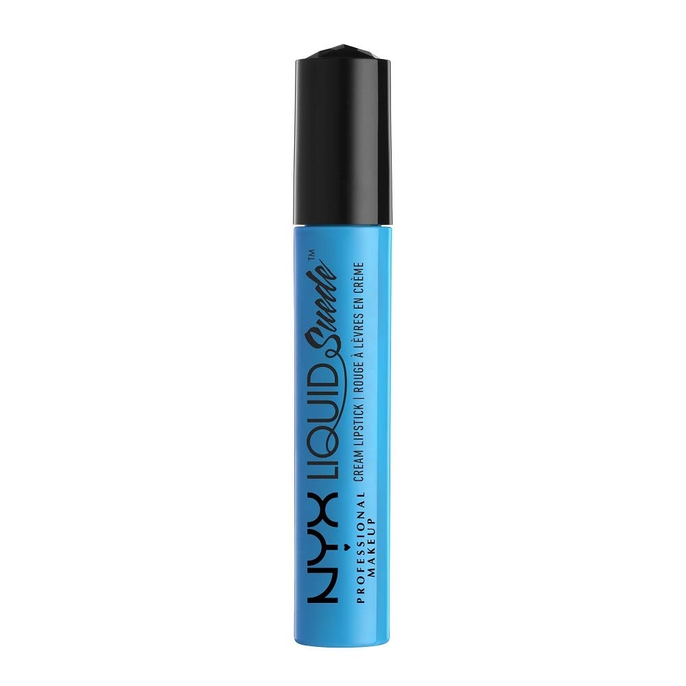 NYX PROFESSIONAL MAKEUP Liquid Suede Cream Lipstick - Alien (Black) - Image 10