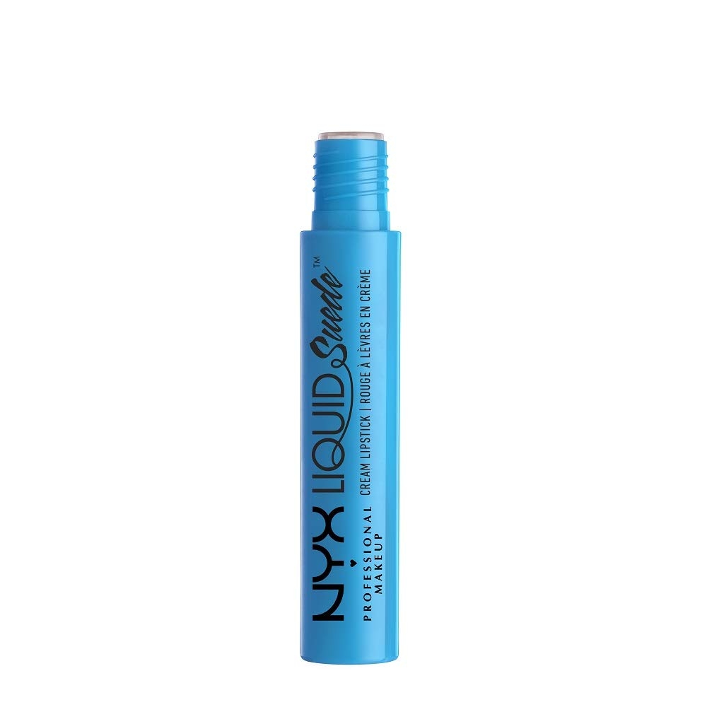 NYX PROFESSIONAL MAKEUP Liquid Suede Cream Lipstick - Alien (Black) - Image 11