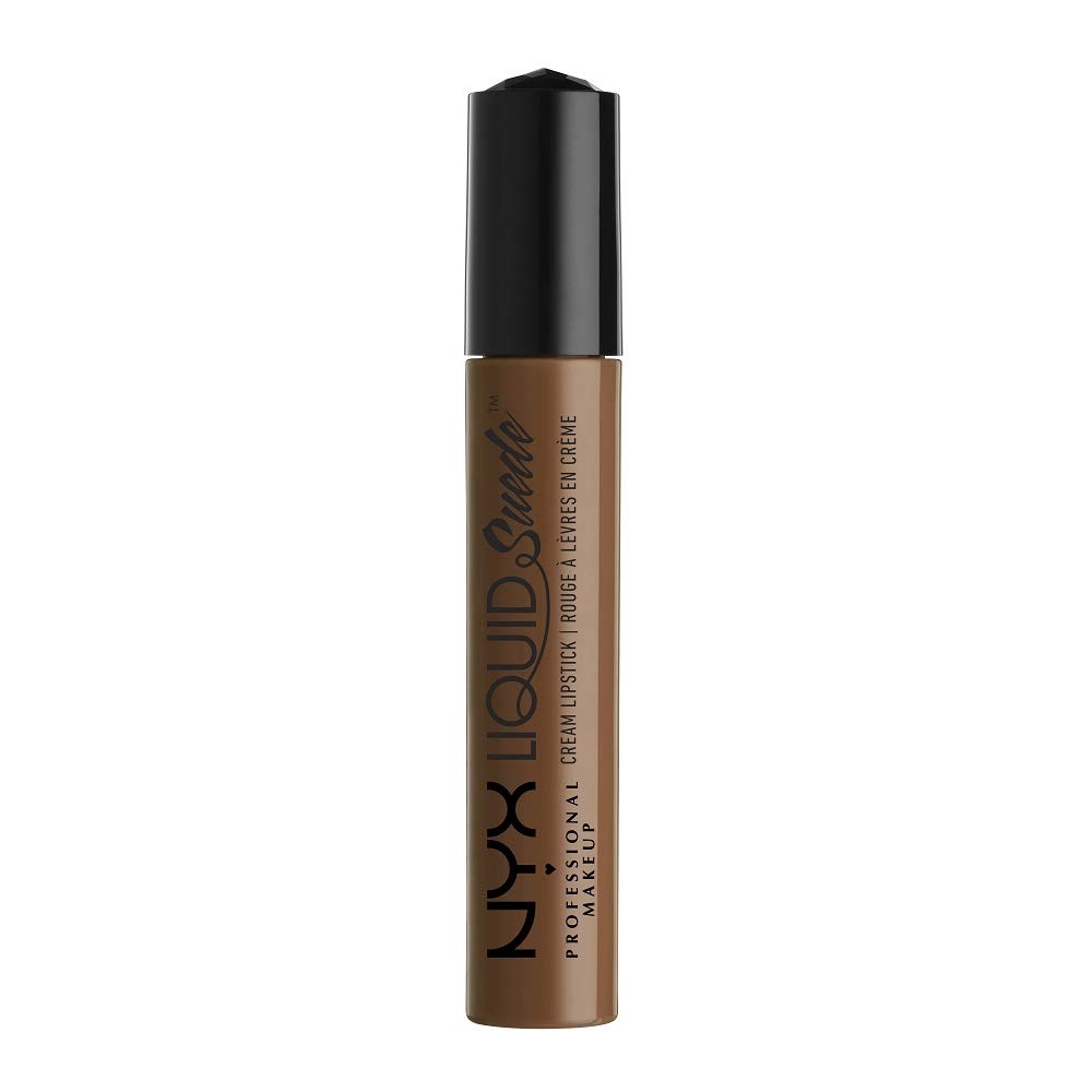 NYX PROFESSIONAL MAKEUP Liquid Suede Cream Lipstick - Alien (Black) - Image 13