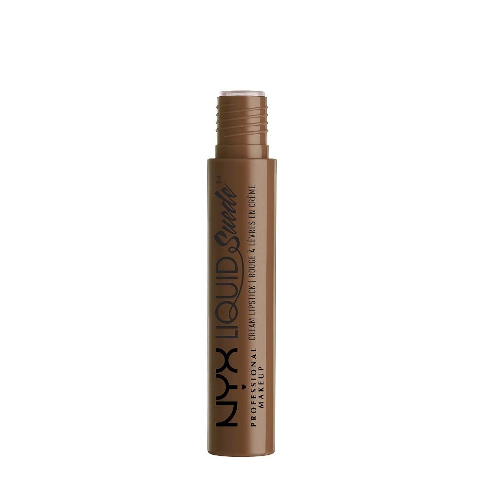 NYX PROFESSIONAL MAKEUP Liquid Suede Cream Lipstick - Alien (Black) - Image 14
