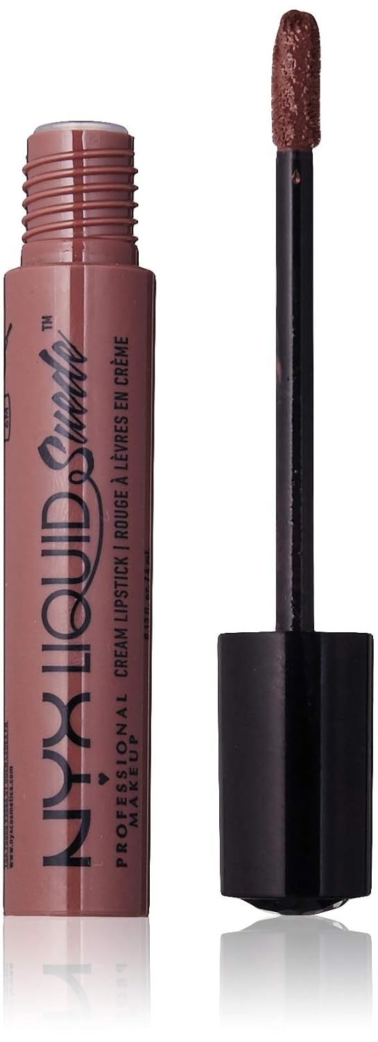 NYX PROFESSIONAL MAKEUP Liquid Suede Cream Lipstick - Alien (Black) - Image 23