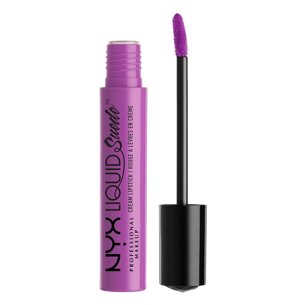 NYX PROFESSIONAL MAKEUP Liquid Suede Cream Lipstick - Alien (Black) - Image 28