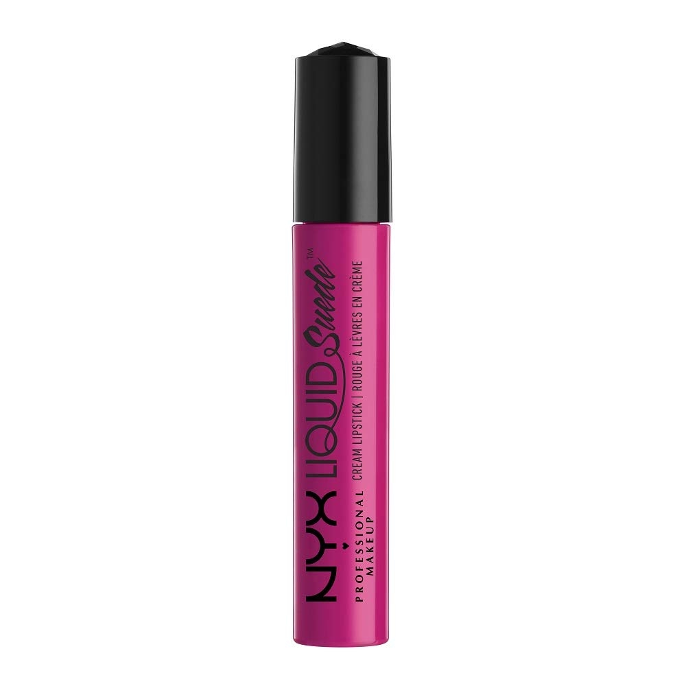 NYX PROFESSIONAL MAKEUP Liquid Suede Cream Lipstick - Alien (Black) - Image 29