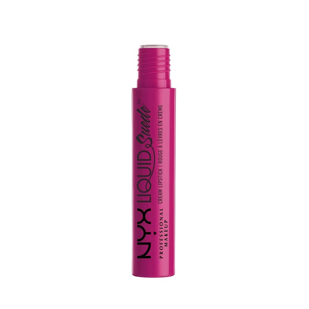 NYX PROFESSIONAL MAKEUP Liquid Suede Cream Lipstick - Alien (Black) - Image 30