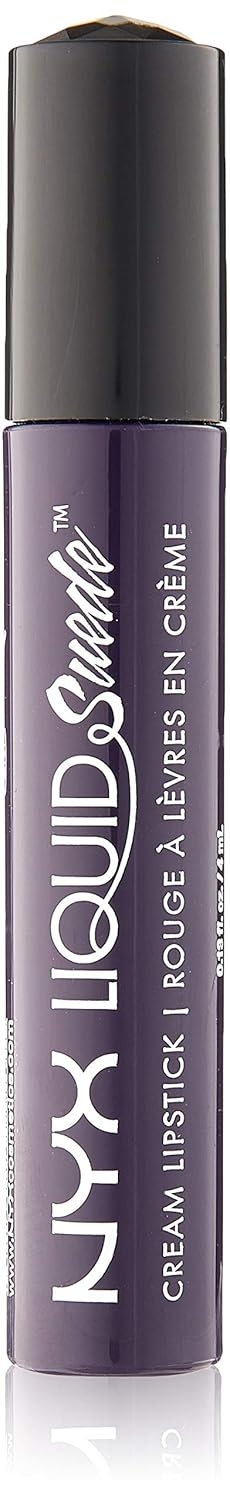 NYX PROFESSIONAL MAKEUP Liquid Suede Cream Lipstick - Alien (Black) - Image 36