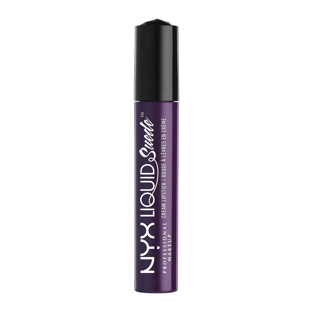 NYX PROFESSIONAL MAKEUP Liquid Suede Cream Lipstick - Alien (Black) - Image 39