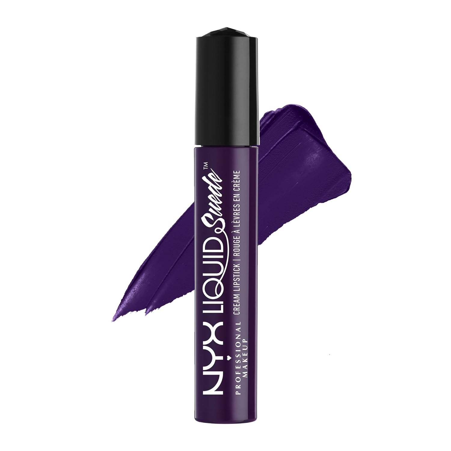 NYX PROFESSIONAL MAKEUP Liquid Suede Cream Lipstick - Alien (Black) - Image 44
