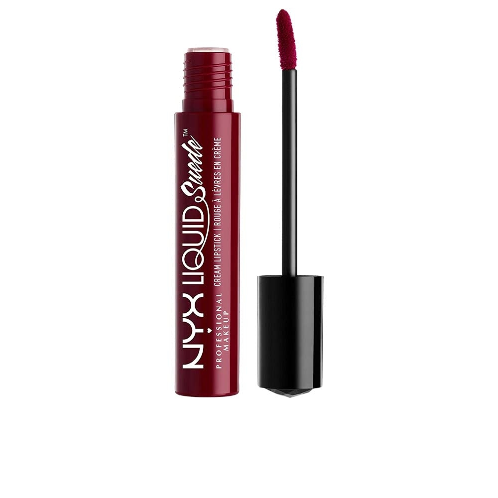 NYX PROFESSIONAL MAKEUP Liquid Suede Cream Lipstick - Alien (Black) - Image 48