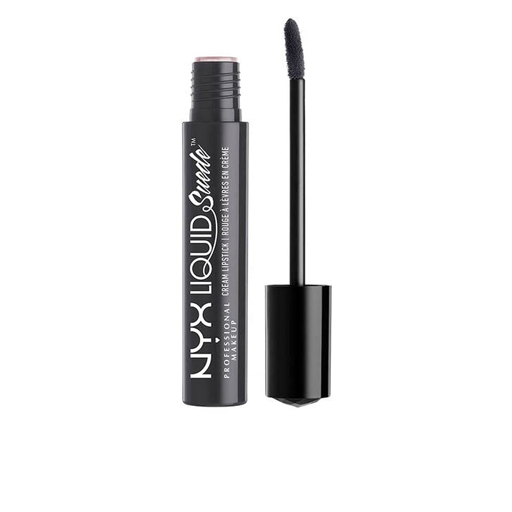 NYX PROFESSIONAL MAKEUP Liquid Suede Cream Lipstick - Alien (Black) - Image 50