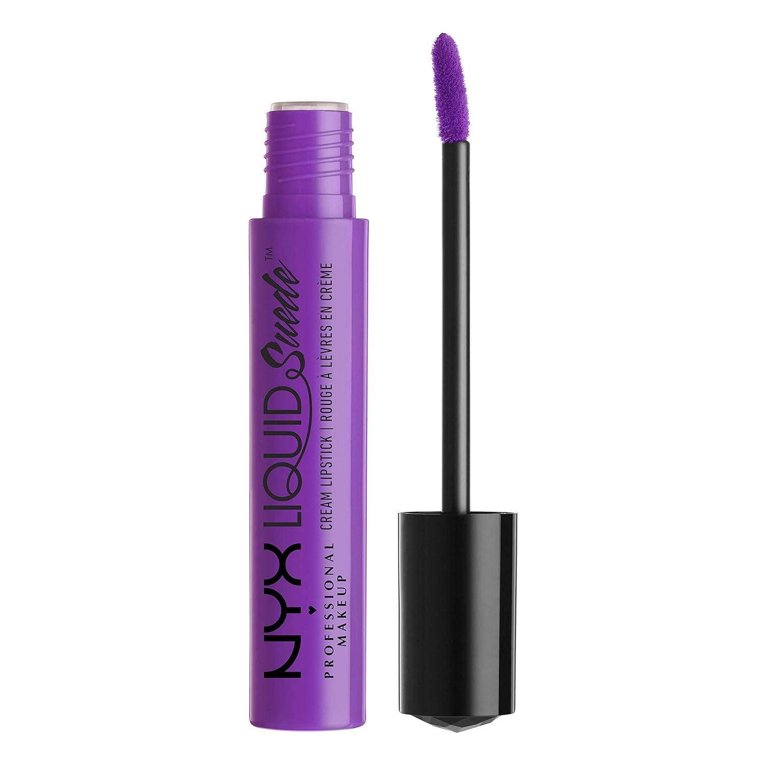 NYX PROFESSIONAL MAKEUP Liquid Suede Cream Lipstick - Alien (Black) - Image 64