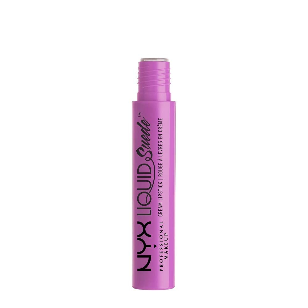 NYX PROFESSIONAL MAKEUP Liquid Suede Cream Lipstick - Alien (Black) - Image 69