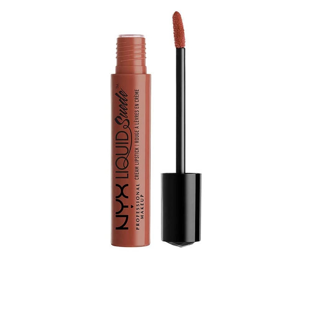 NYX PROFESSIONAL MAKEUP Liquid Suede Cream Lipstick - Alien (Black) - Image 72