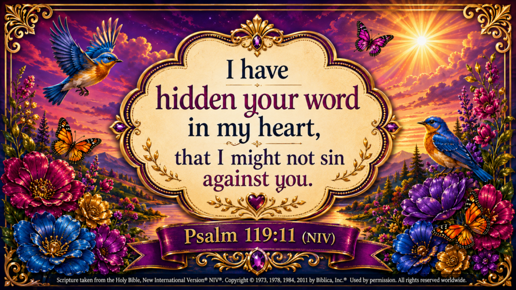 Season 4 Psalm 119:11 A Little Bit of Makeup and A Whole Lot of Jesus