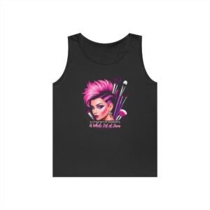 A Little Bit of Makeup & A Whole Lot of Jesus Tank Top – Unisex Christian Tank – Bible Verse Shirt