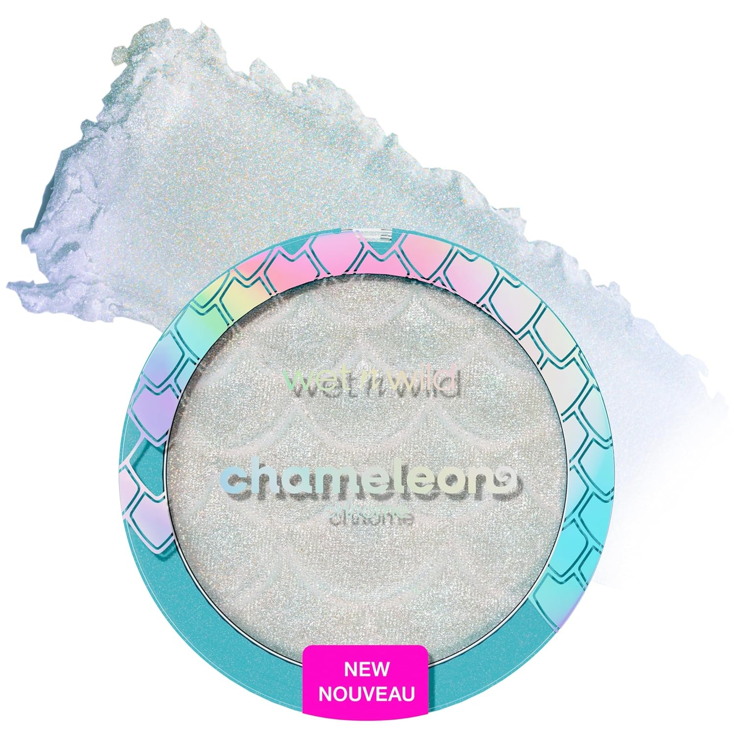 wet n wild Chameleon Chrome Highlighter, Dynamic Color Shift, Liquid-to-Baked Texture, Customizable Luminous Radiance, Cruelty-Free - Too Sirius - Image 2