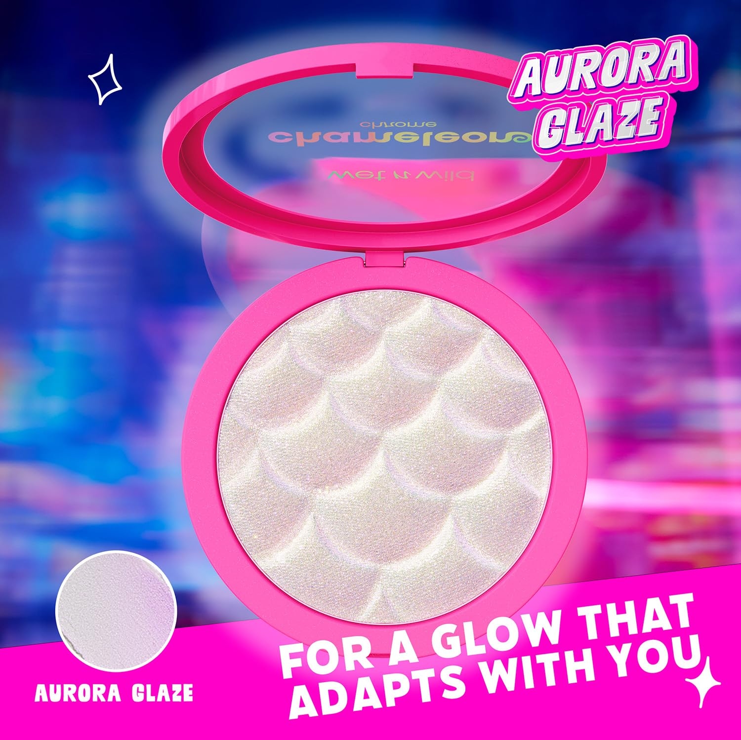 wet n wild Chameleon Chrome Highlighter, Dynamic Color Shift, Liquid-to-Baked Texture, Customizable Luminous Radiance, Cruelty-Free - Too Sirius - Image 23