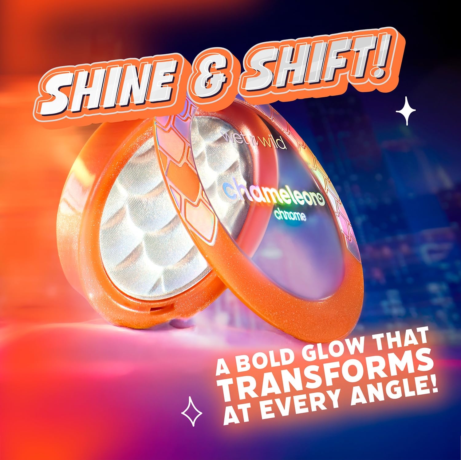 wet n wild Chameleon Chrome Highlighter, Dynamic Color Shift, Liquid-to-Baked Texture, Customizable Luminous Radiance, Cruelty-Free - Too Sirius - Image 31