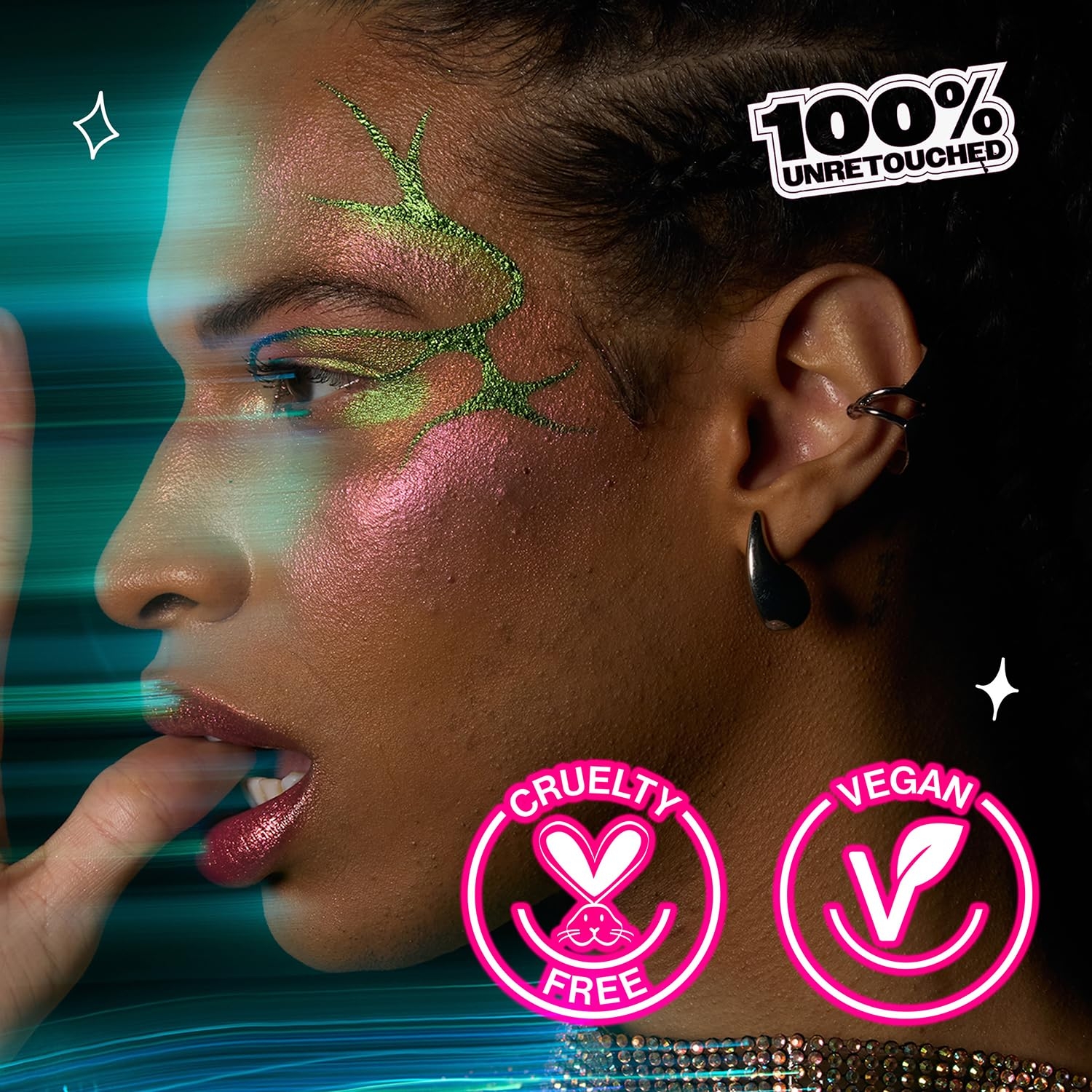 wet n wild Chameleon Chrome Highlighter, Dynamic Color Shift, Liquid-to-Baked Texture, Customizable Luminous Radiance, Cruelty-Free - Too Sirius - Image 32