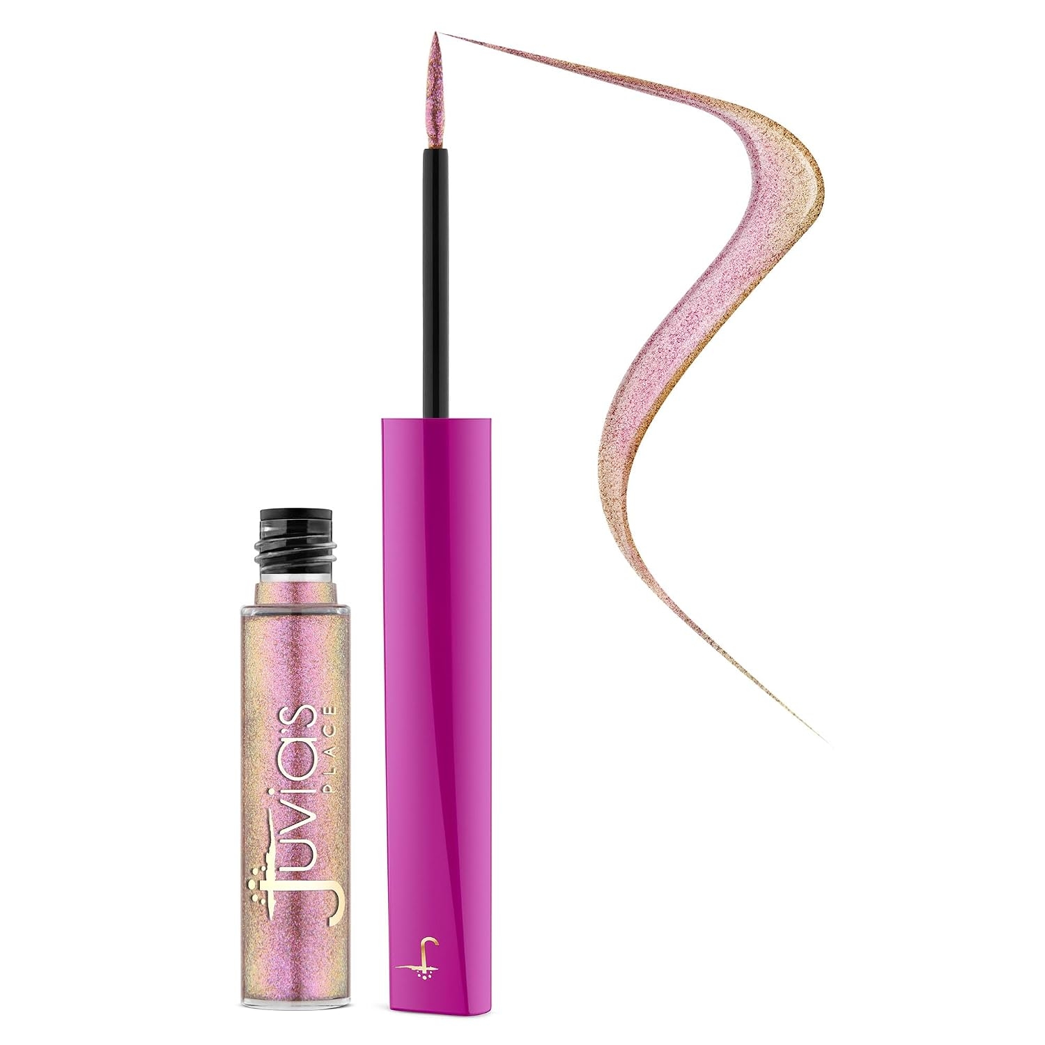 Juvia's Place Afrogalactic Glitter Liner Star Girl - Glitter Liner Liquid, Waterproof, Multi-Dimensional Gel, Metallic Liquid, Holographic, and Iridescent - Image 2