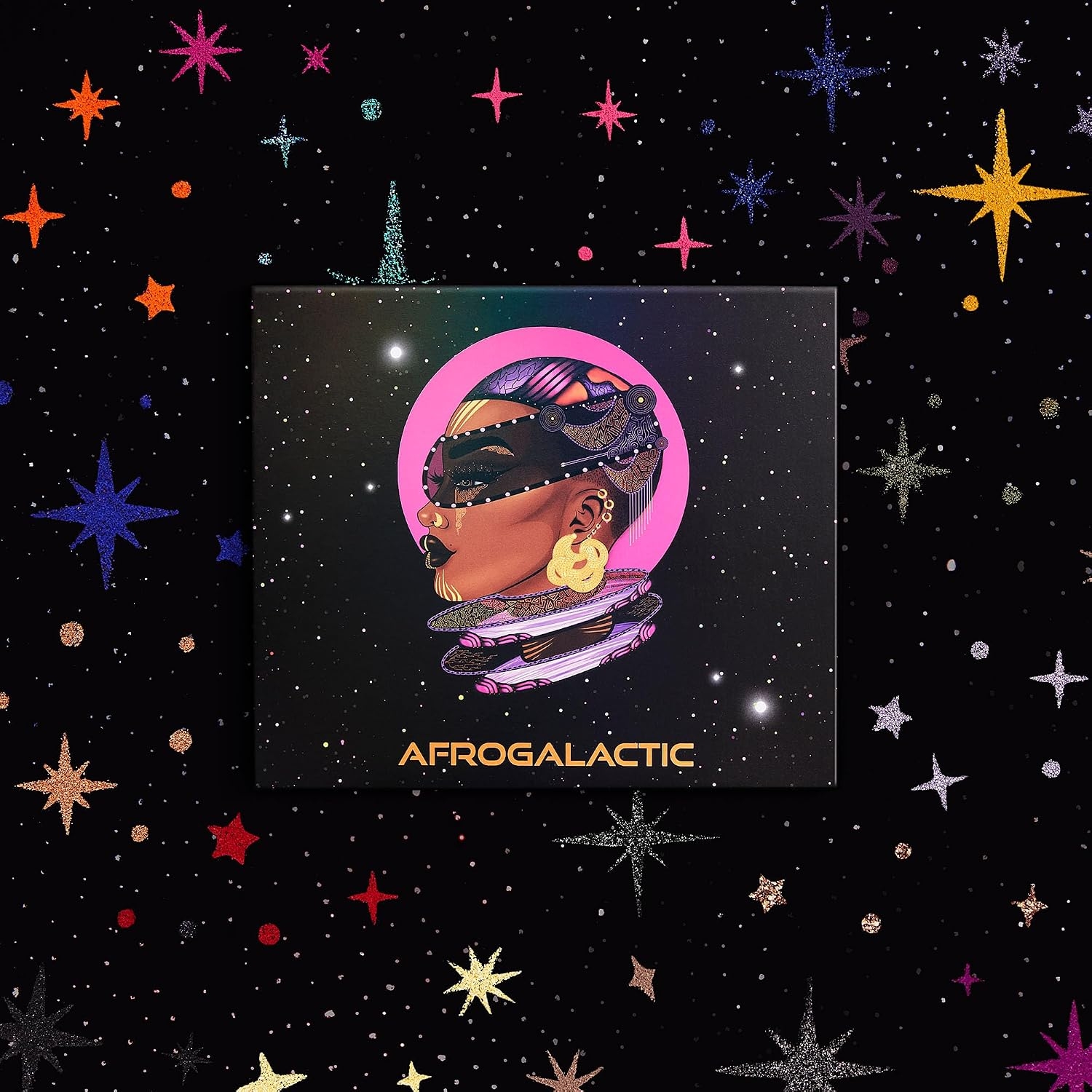 Juvia's Place Afrogalactic Glitter Liner Star Girl - Glitter Liner Liquid, Waterproof, Multi-Dimensional Gel, Metallic Liquid, Holographic, and Iridescent - Image 9