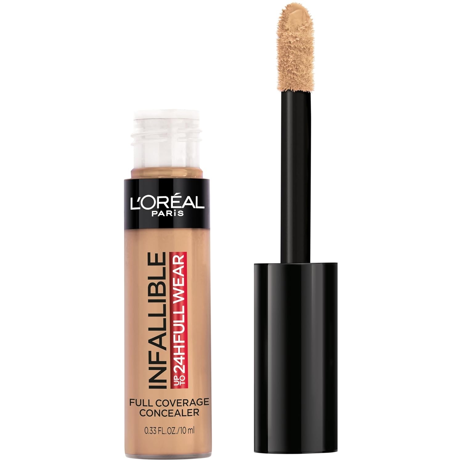 L'Oreal Paris Makeup Infallible Full Wear Waterproof Matte Concealer, Full Coverage, Ivory, 0.33 fl. oz. - Image 33