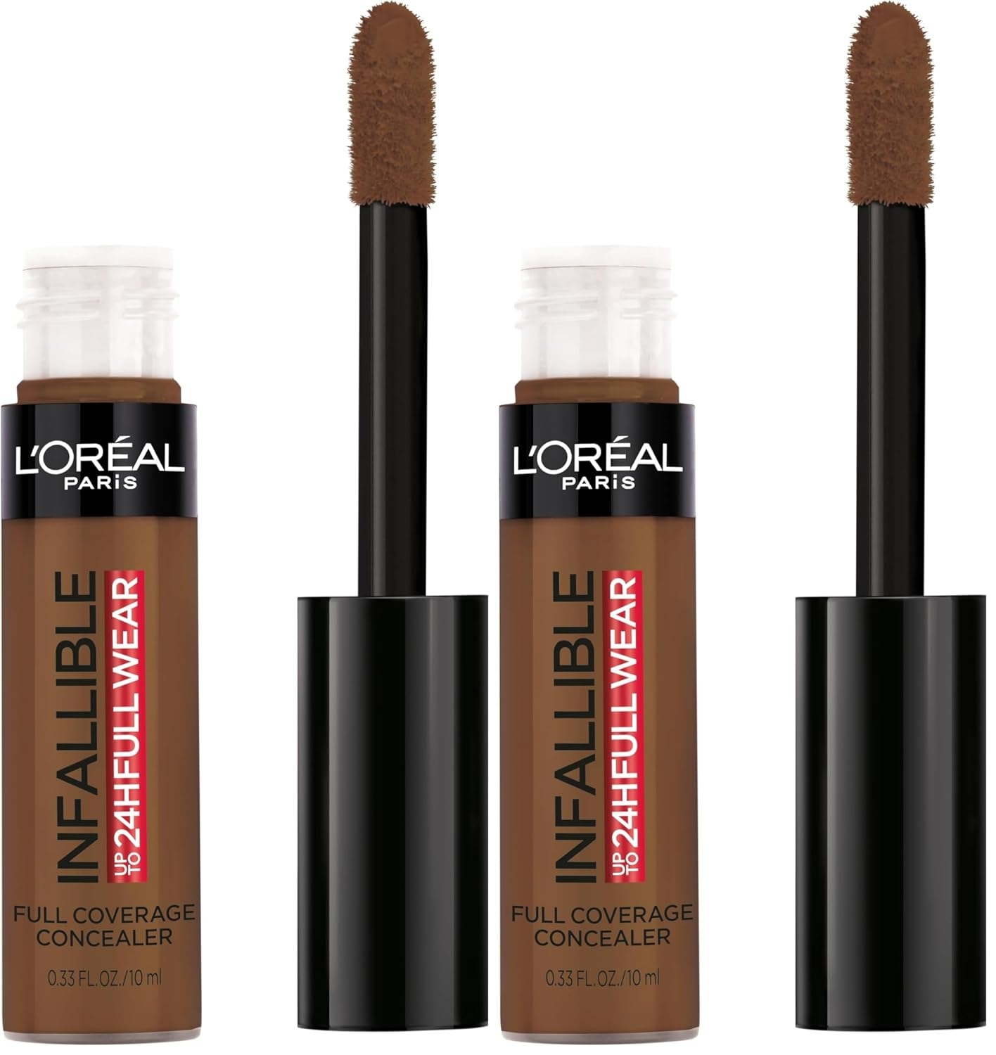 L'Oreal Paris Makeup Infallible Full Wear Waterproof Matte Concealer, Full Coverage, Ivory, 0.33 fl. oz. - Image 39