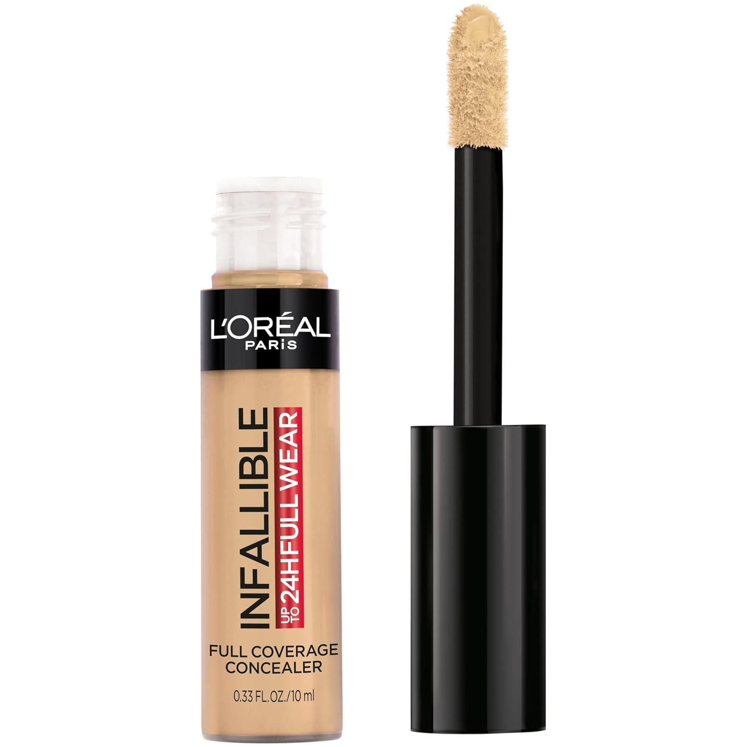 L'Oreal Paris Makeup Infallible Full Wear Waterproof Matte Concealer, Full Coverage, Ivory, 0.33 fl. oz. - Image 46