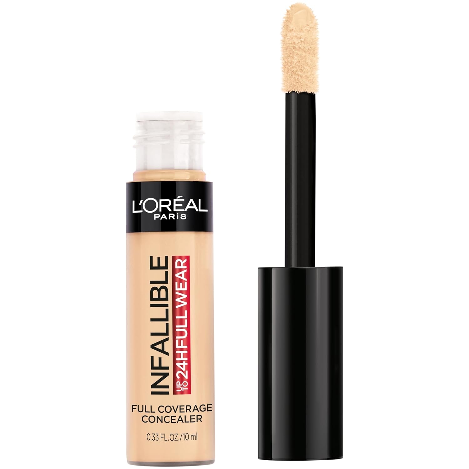 L'Oreal Paris Makeup Infallible Full Wear Waterproof Matte Concealer, Full Coverage, Ivory, 0.33 fl. oz. - Image 53