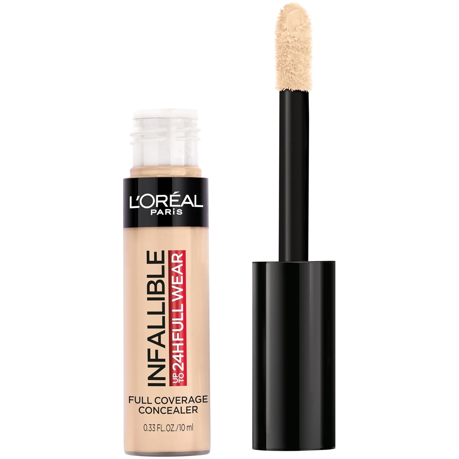 L'Oreal Paris Makeup Infallible Full Wear Waterproof Matte Concealer, Full Coverage, Ivory, 0.33 fl. oz. - Image 57