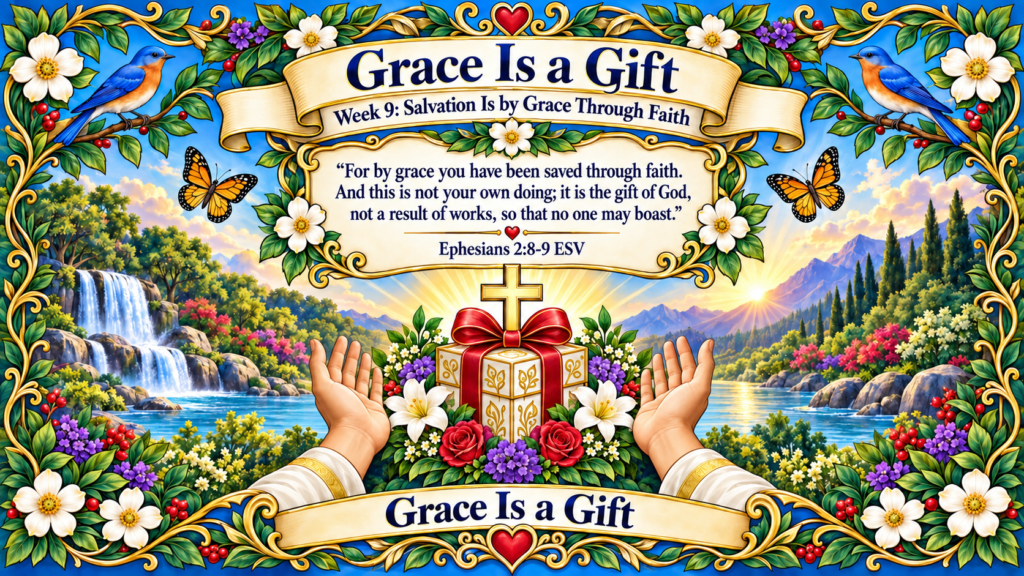 S4 Ep9 Bible Verse Ephesians 2_8-9 A Little Bit of Makeup and A Whole Lot of Jesus