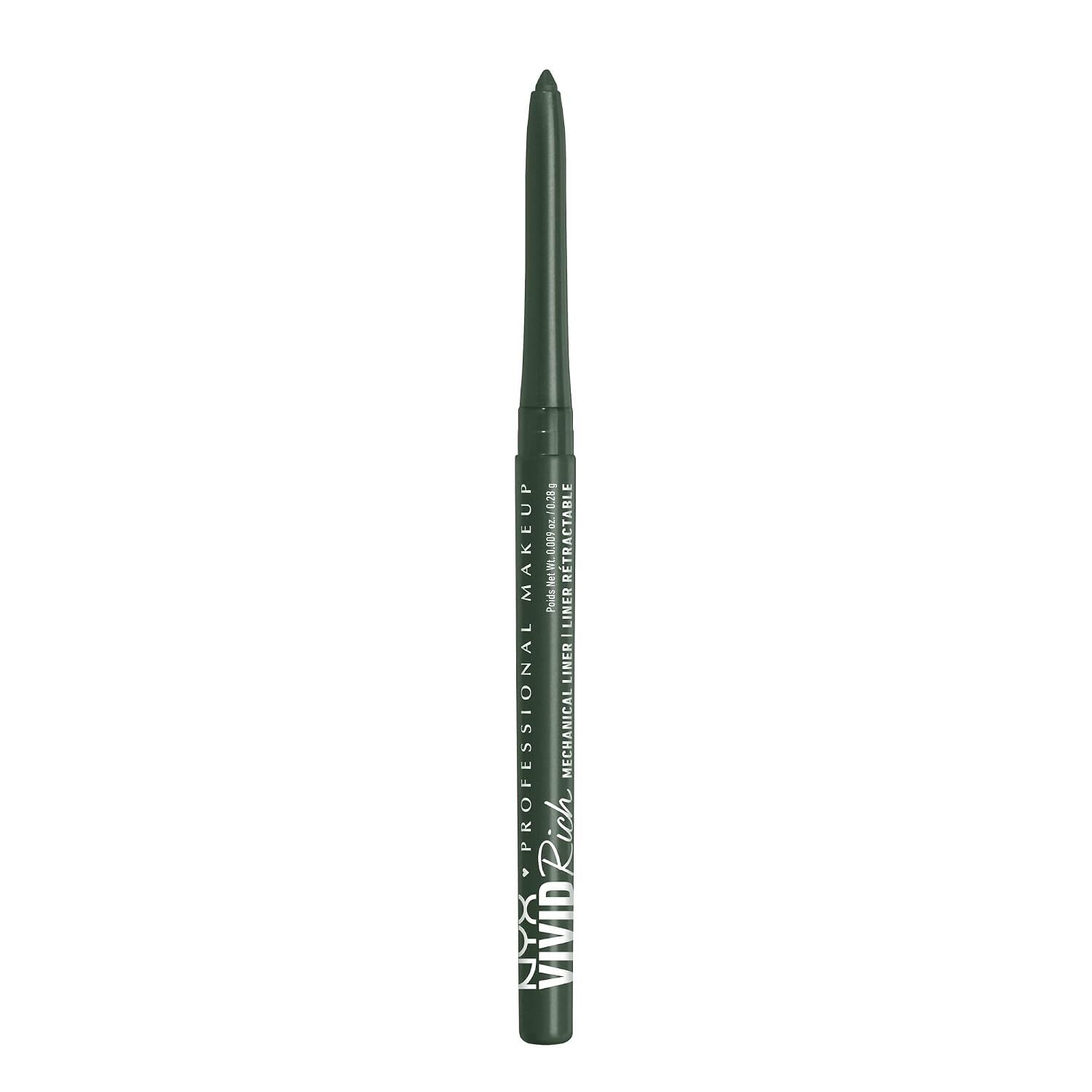 NYX PROFESSIONAL MAKEUP Mechanical Eye Pencil, Vivid Rich Mechanical, Creamy Retractable Eyeliner - Sapphire Bling, Deep Blue Eyeliner - Image 2