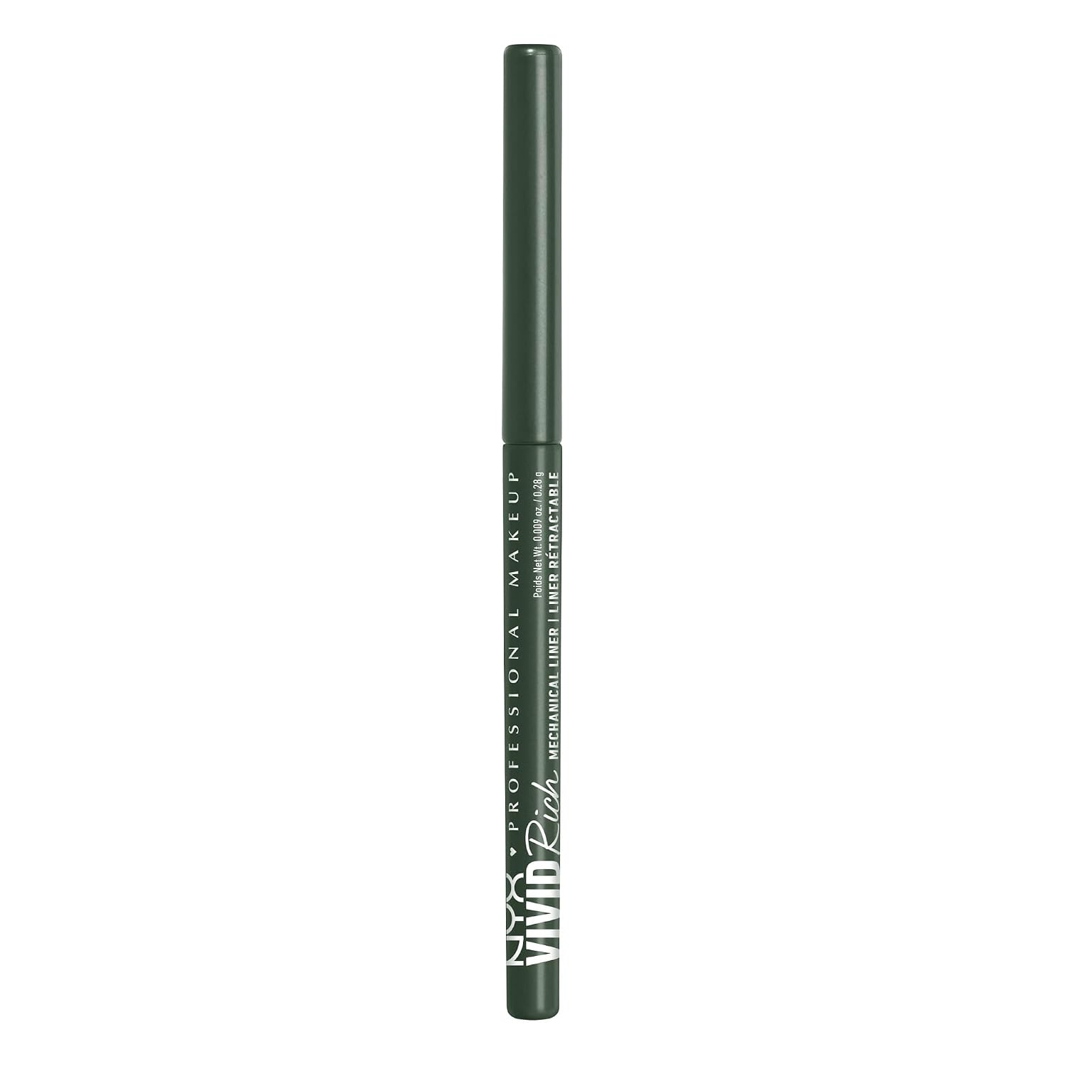 NYX PROFESSIONAL MAKEUP Mechanical Eye Pencil, Vivid Rich Mechanical, Creamy Retractable Eyeliner - Sapphire Bling, Deep Blue Eyeliner - Image 10