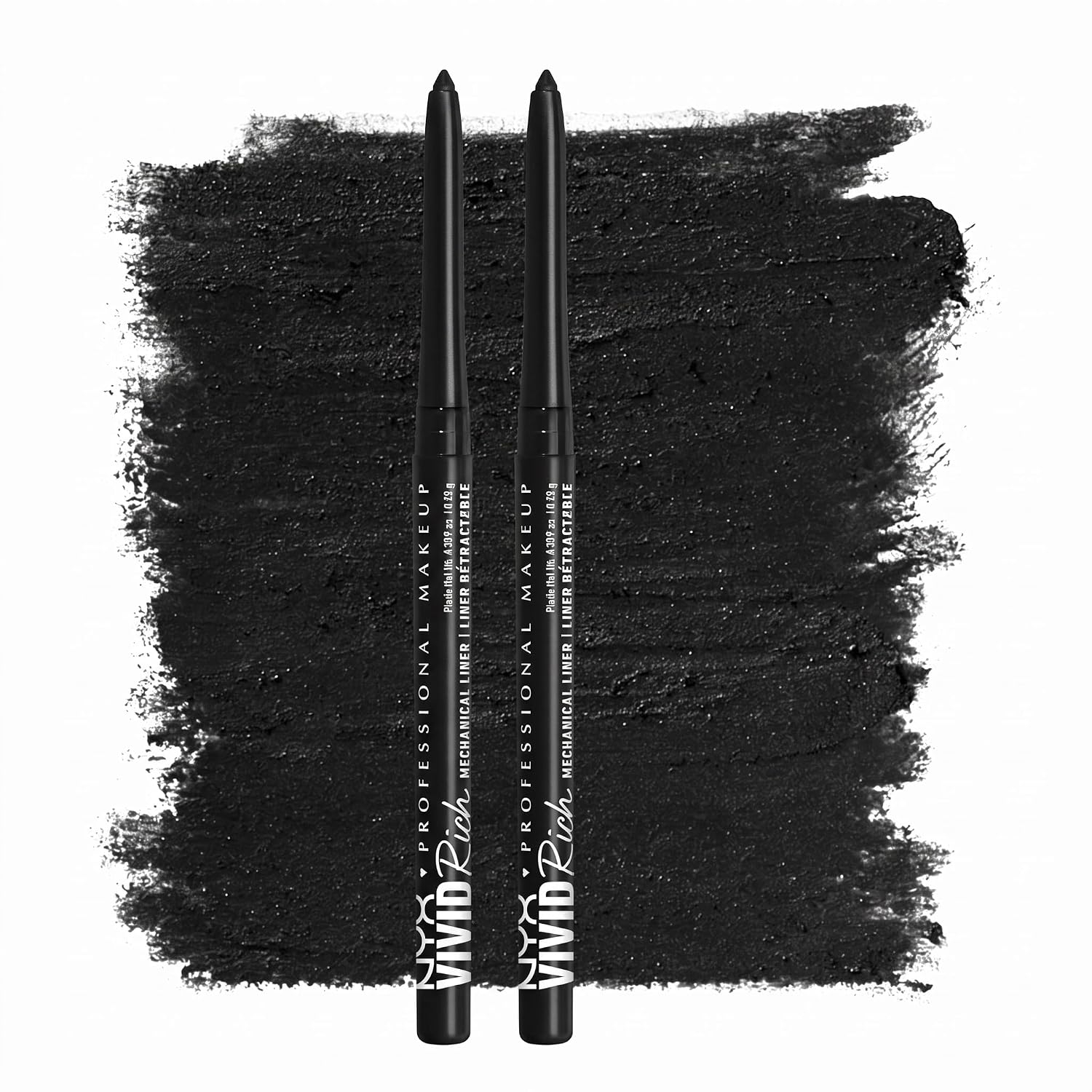 NYX PROFESSIONAL MAKEUP Mechanical Eye Pencil, Vivid Rich Mechanical, Creamy Retractable Eyeliner - Sapphire Bling, Deep Blue Eyeliner - Image 24